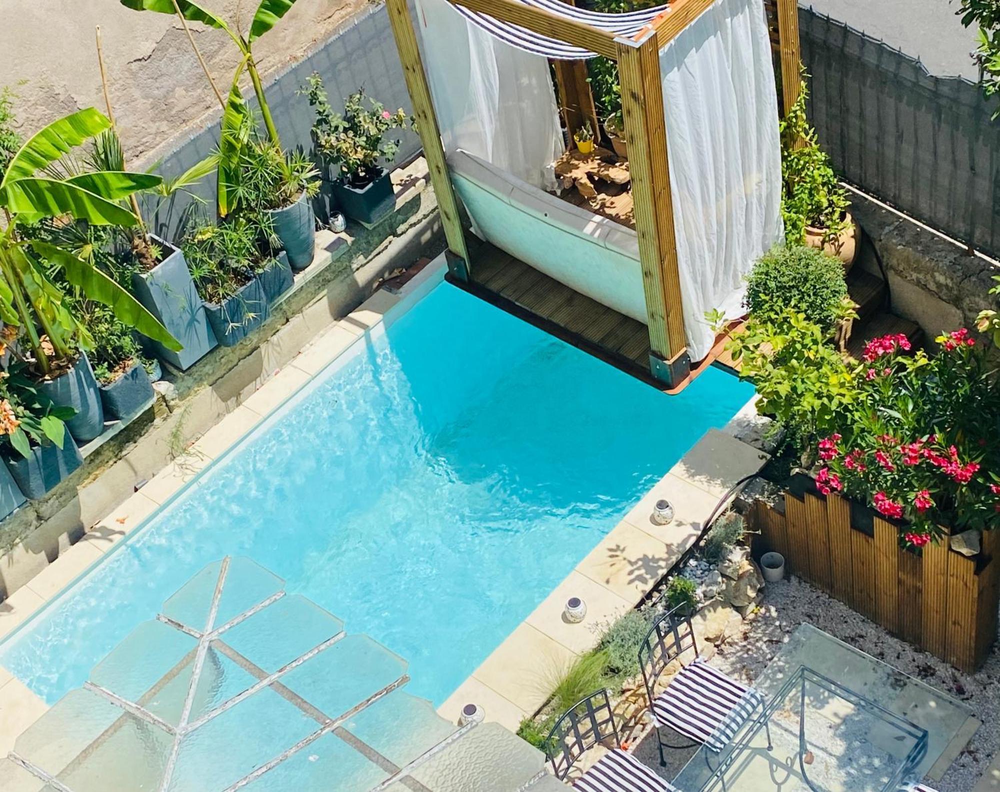 Le Jardin Aspiran Exterior foto